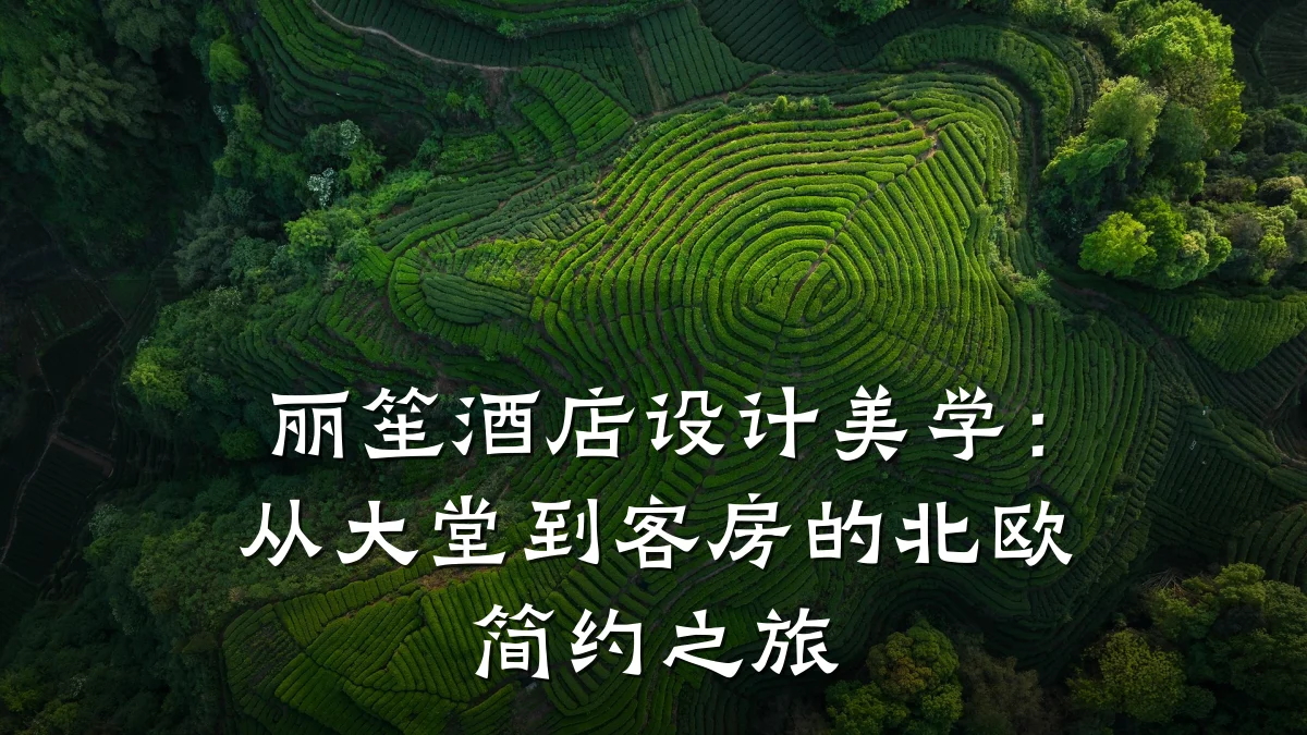 丽笙酒店设计美学:从大堂到客房的北欧简约之旅