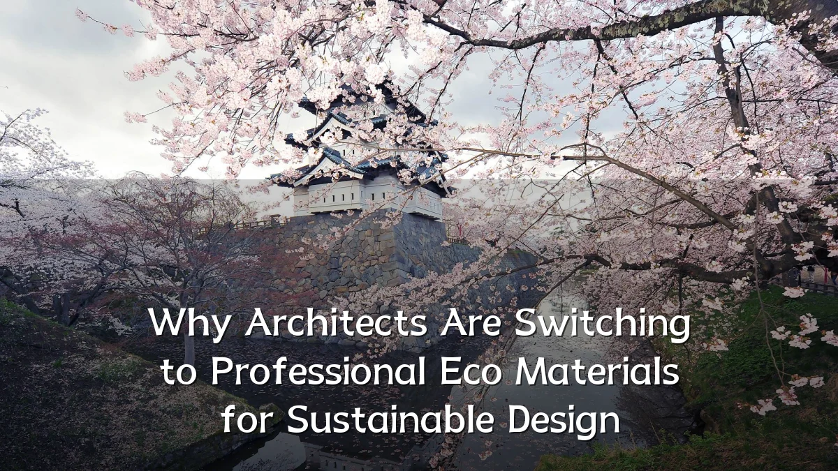 Why Architects Are Switching to Professional Eco Materials for Sustainable Design
