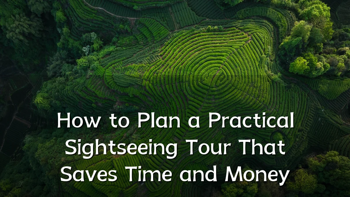 How to Plan a Practical Sightseeing Tour That Saves Time and Money