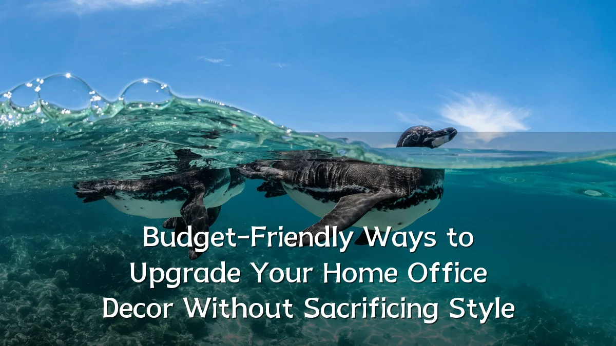 Budget-Friendly Ways to Upgrade Your Home Office Decor Without Sacrificing Style