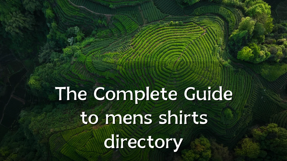 The Complete Guide to mens shirts directory