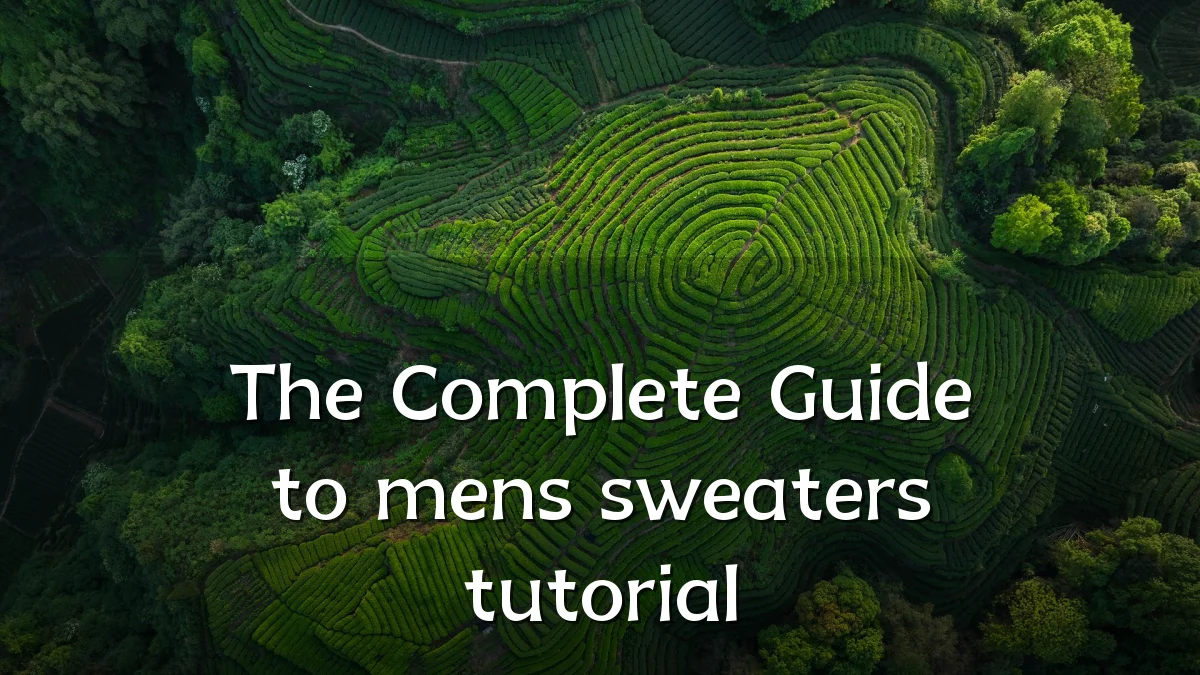The Complete Guide to mens sweaters tutorial
