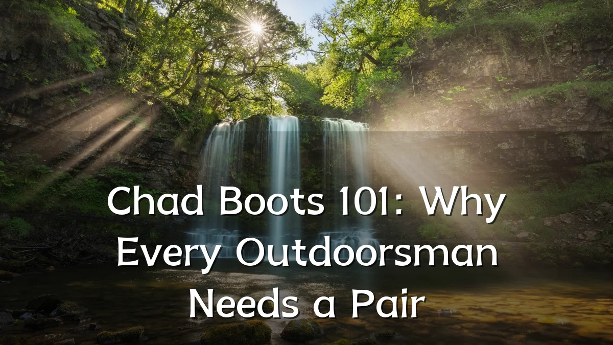 Chad Boots 101: Why Every Outdoorsman Needs a Pair