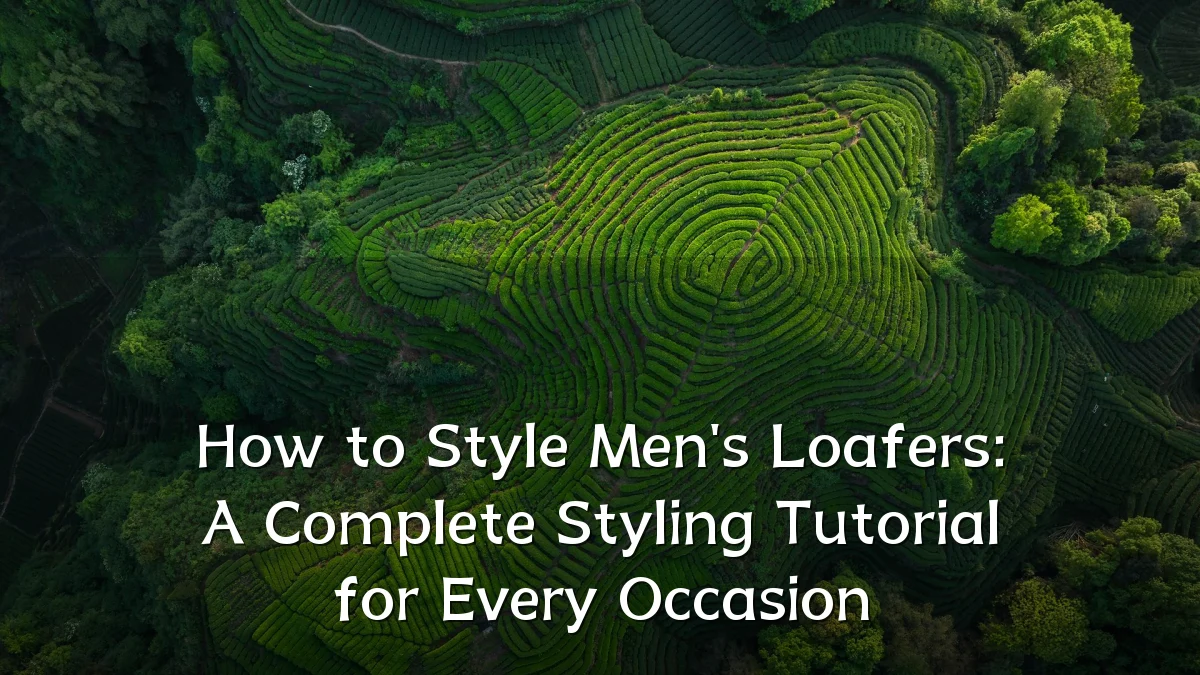 How to Style Men's Loafers: A Complete Styling Tutorial for Every Occasion