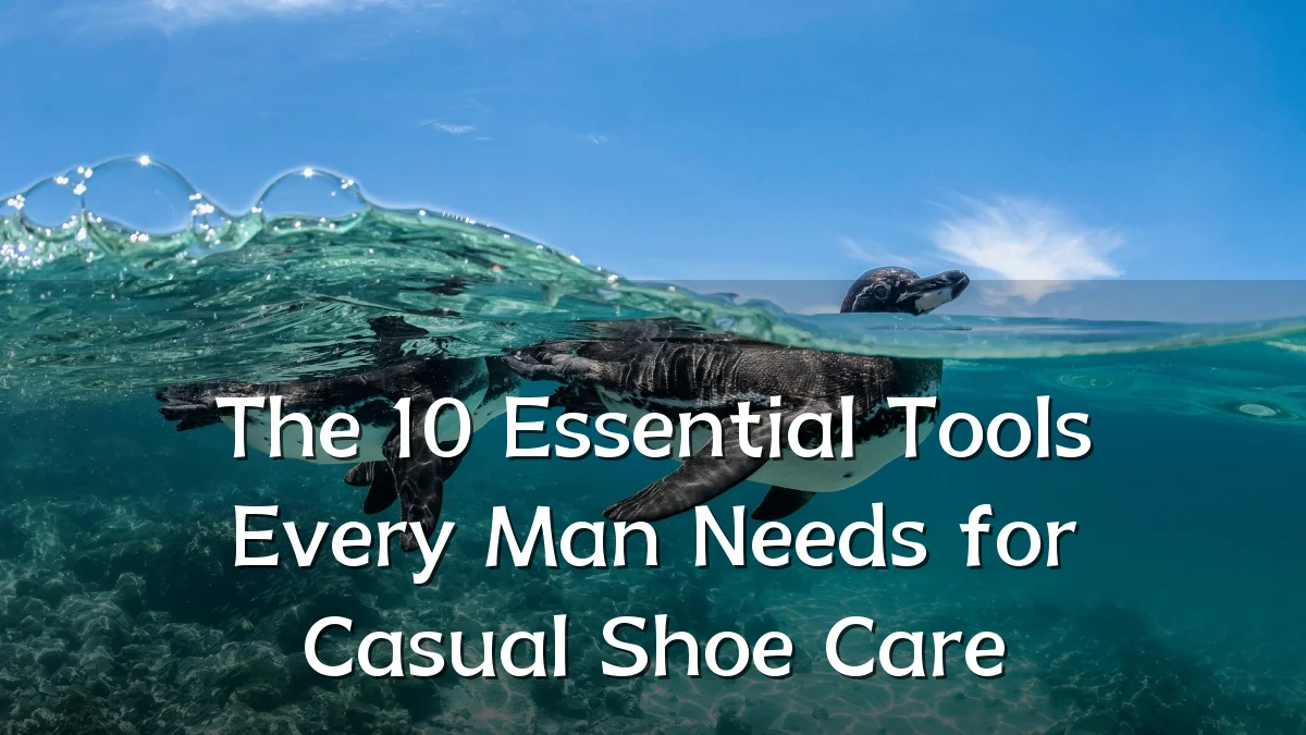 The 10 Essential Tools Every Man Needs for Casual Shoe Care