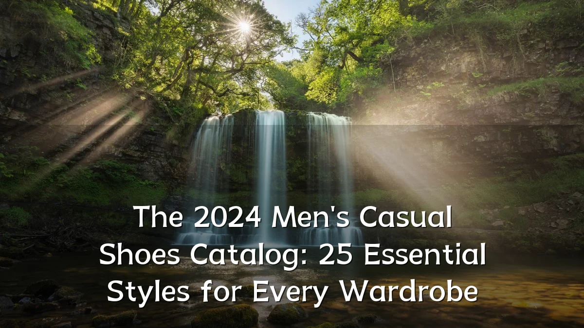 The 2024 Men's Casual Shoes Catalog: 25 Essential Styles for Every Wardrobe