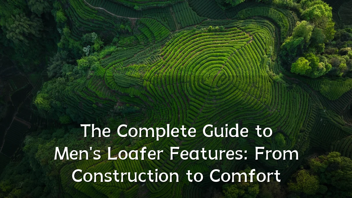 The Complete Guide to Men's Loafer Features: From Construction to Comfort
