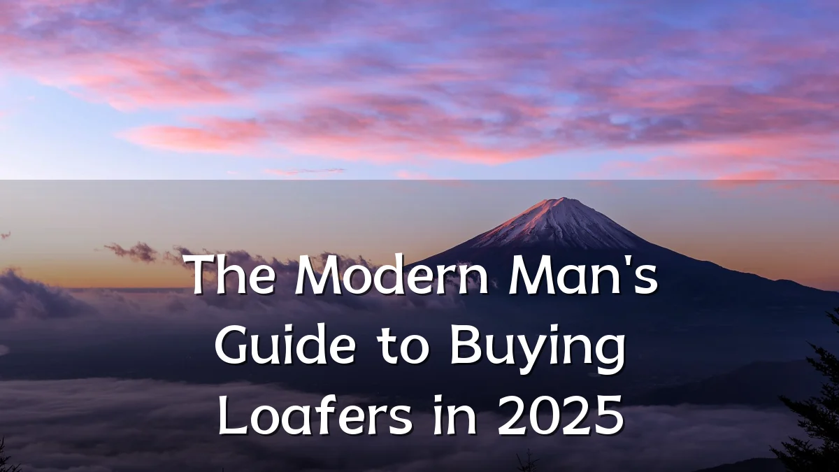 The Modern Man's Guide to Buying Loafers in 2025