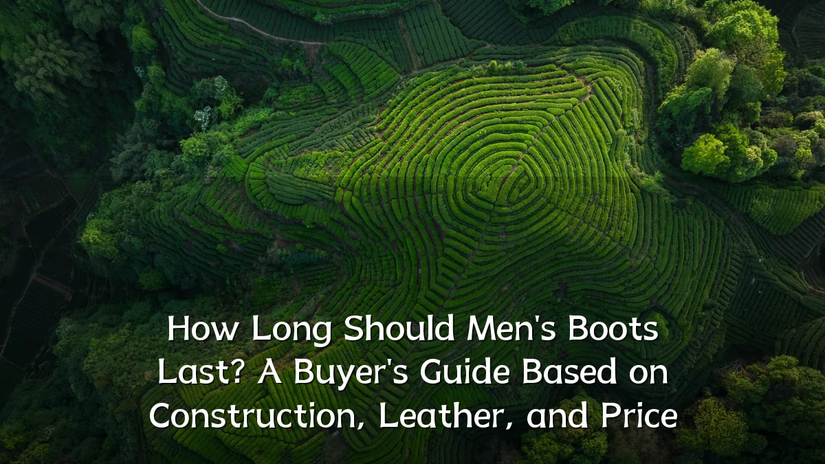 How Long Should Men's Boots Last? A Buyer's Guide Based on Construction, Leather, and Price