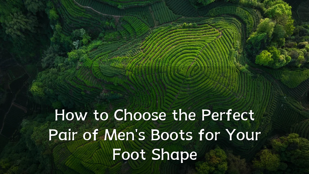 How to Choose the Perfect Pair of Men's Boots for Your Foot Shape
