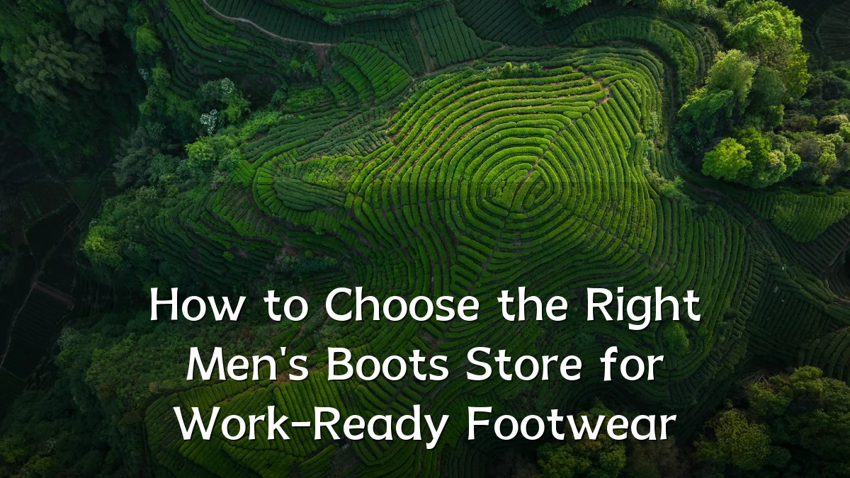 How to Choose the Right Men's Boots Store for Work-Ready Footwear