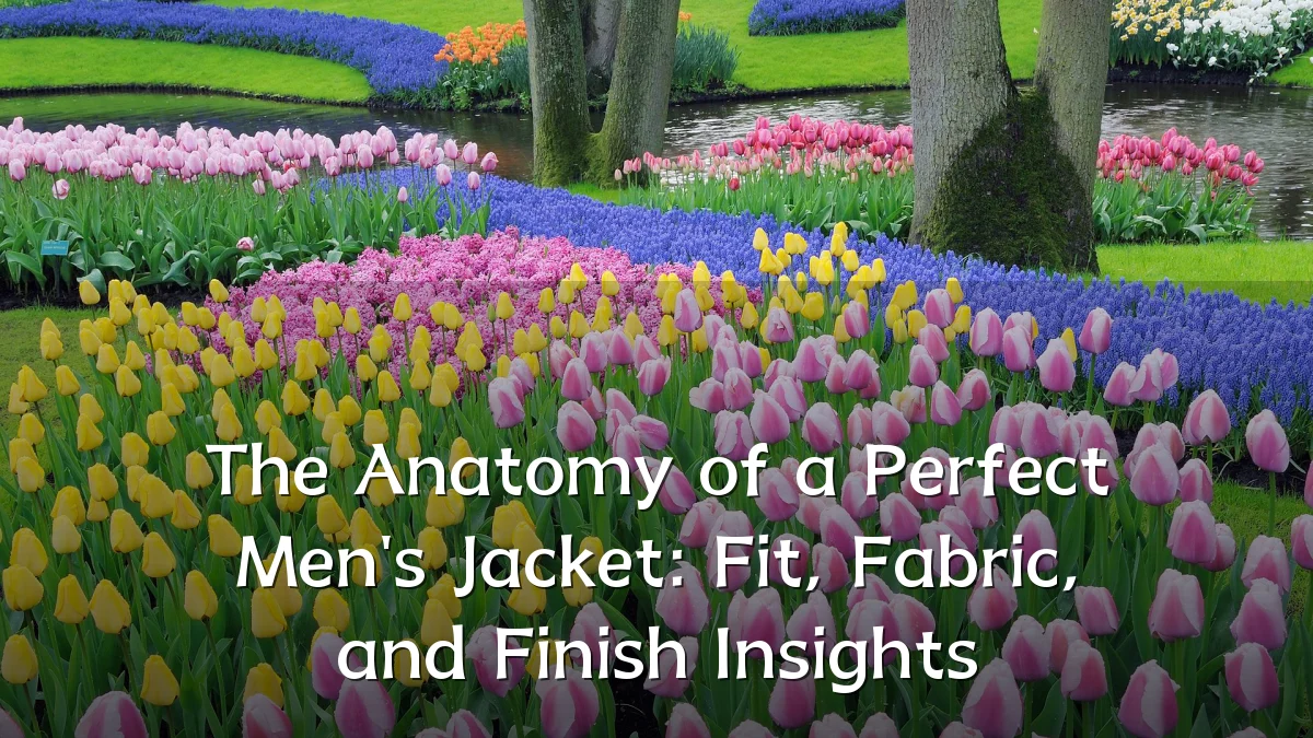 The Anatomy of a Perfect Men's Jacket: Fit, Fabric, and Finish Insights