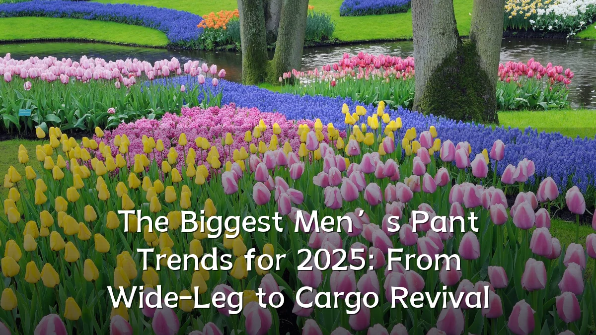 The Biggest Men’s Pant Trends for 2025: From Wide-Leg to Cargo Revival