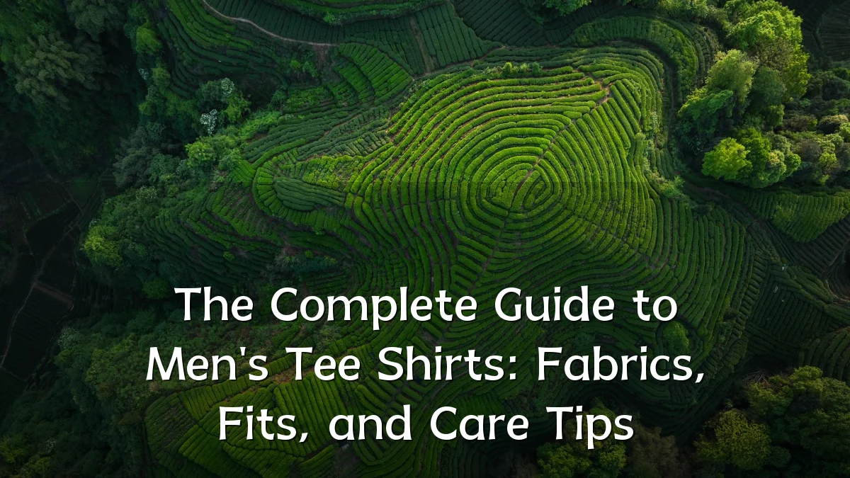 The Complete Guide to Men's Tee Shirts: Fabrics, Fits, and Care Tips