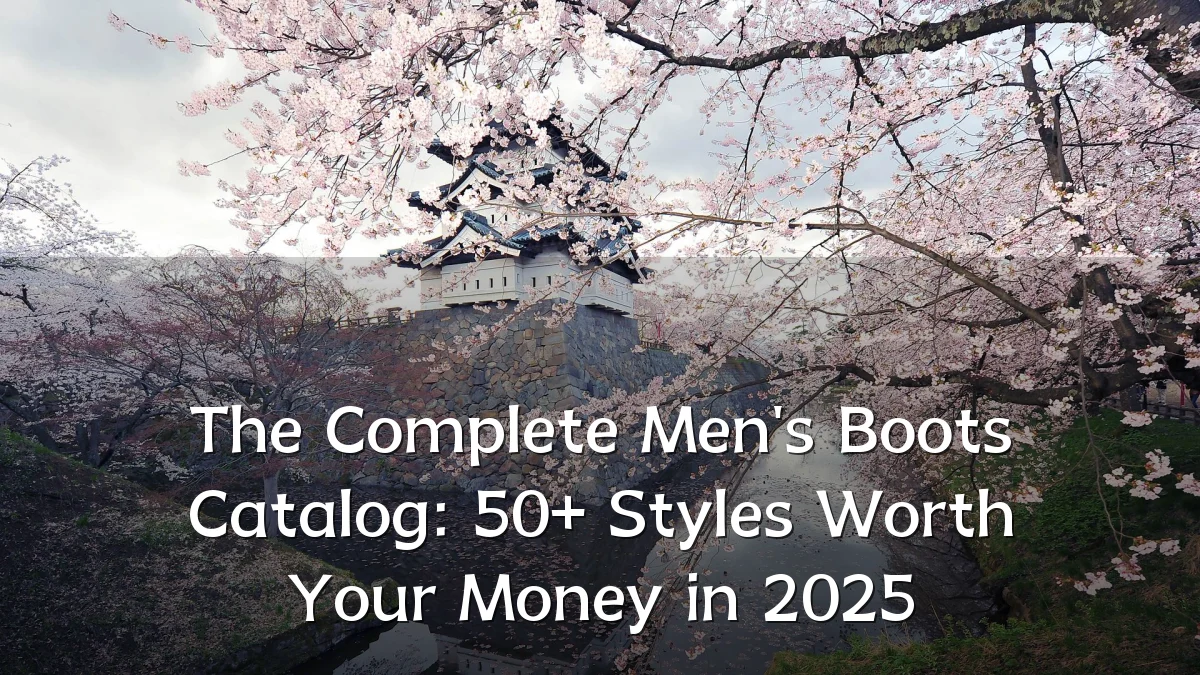 The Complete Men's Boots Catalog: 50+ Styles Worth Your Money in 2025