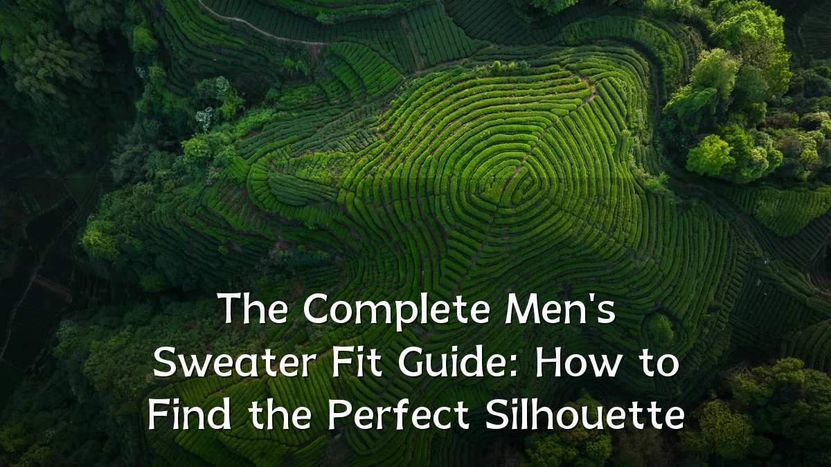 The Complete Men's Sweater Fit Guide: How to Find the Perfect Silhouette