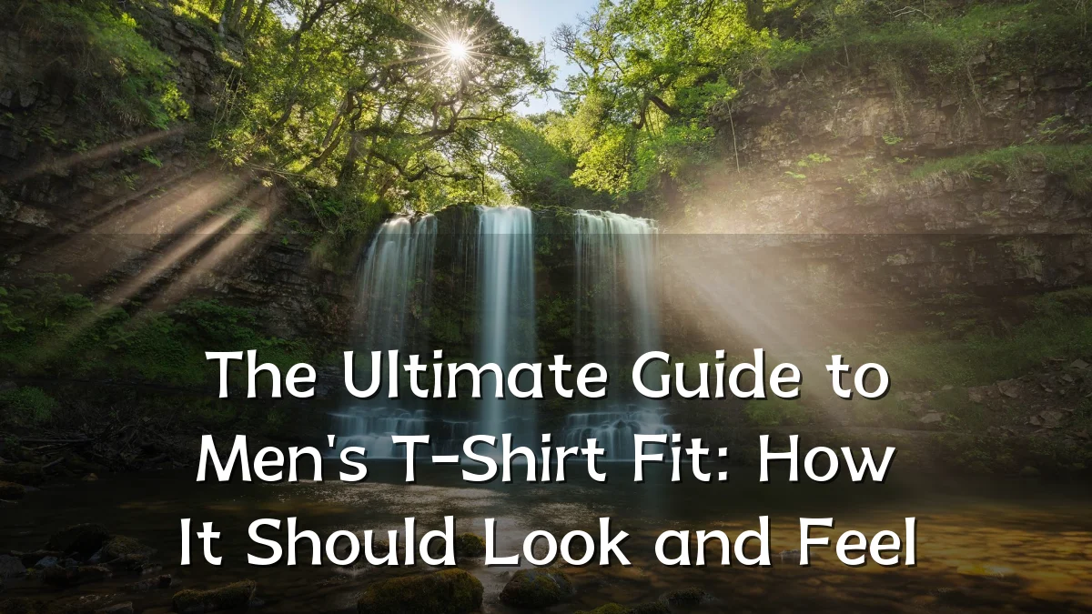 The Ultimate Guide to Men's T-Shirt Fit: How It Should Look and Feel