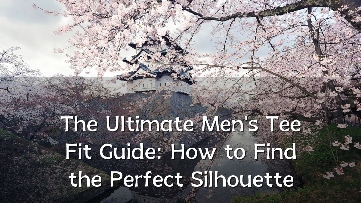 The Ultimate Men's Tee Fit Guide: How to Find the Perfect Silhouette